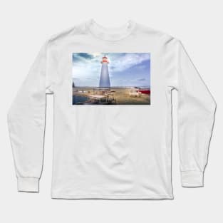 Point Prim Lighthouse P.E.I. Canada 5 Long Sleeve T-Shirt